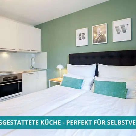 Апартаменты Wahnfried Nr1 - Cityapartment Mit Kueche, Duschbad, Balkon, Parkplatz - Zentral Aber Ruhig