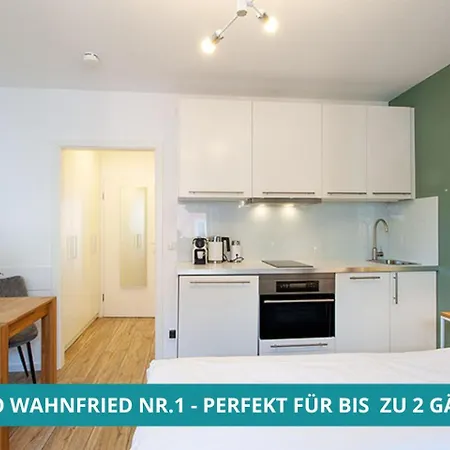 Apartment Wahnfried Nr1 - Cityapartment Mit Kueche, Duschbad, Balkon, Parkplatz - Zentral Aber Ruhig *