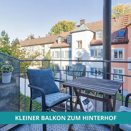 Apartment Wahnfried Nr1 - Cityapartment Mit Kueche, Duschbad, Balkon, Parkplatz - Zentral Aber Ruhig